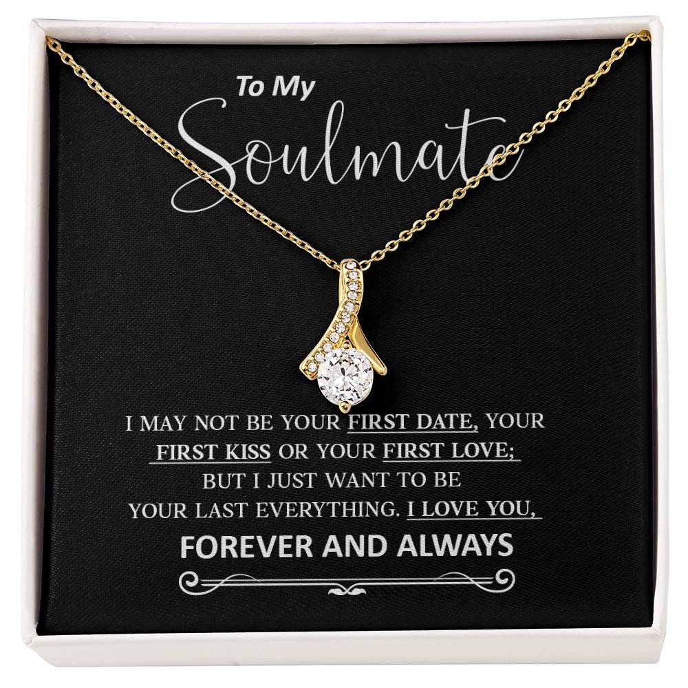 Soulmate Necklace Gift – Last Everything Message