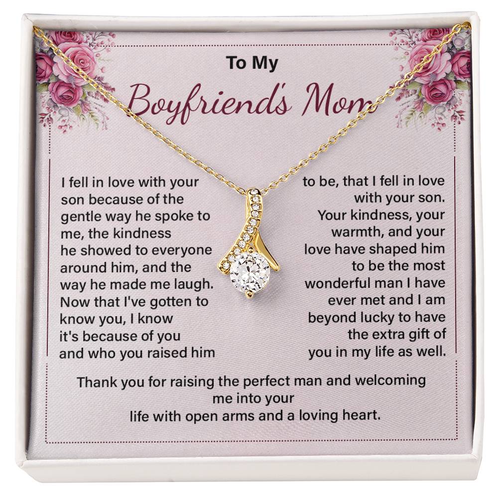 Boyfriend’s Mom Necklace Gift from Girlfriend