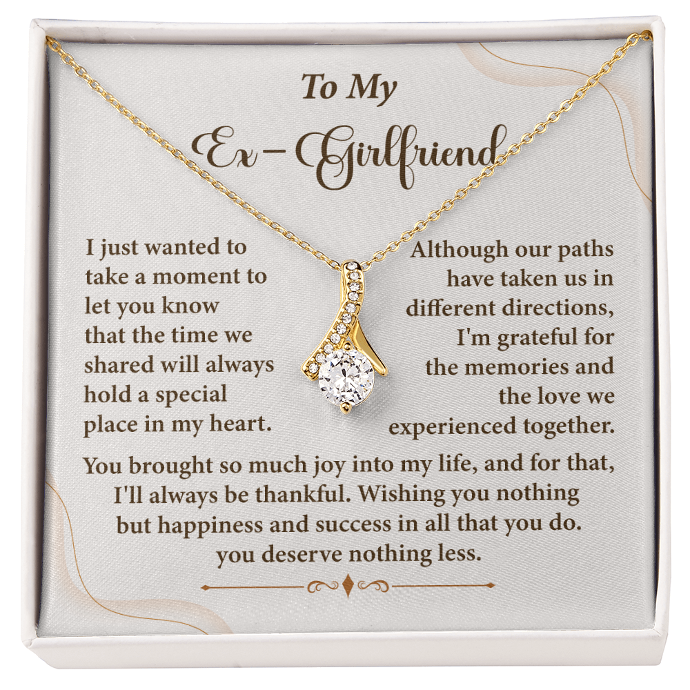 Memorable Gift for Ex-Girlfriend – Thank You with Heartfelt Note