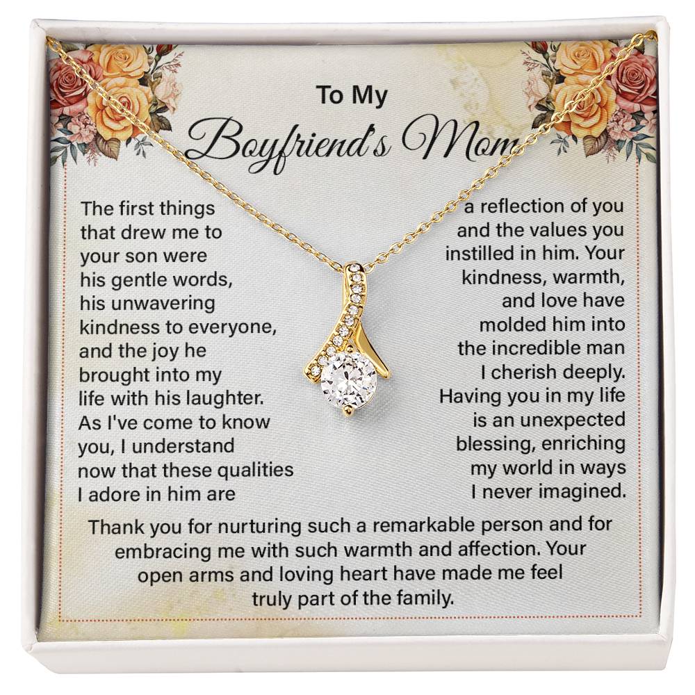 Boyfriend’s Mom Gift Necklace from Girlfriend