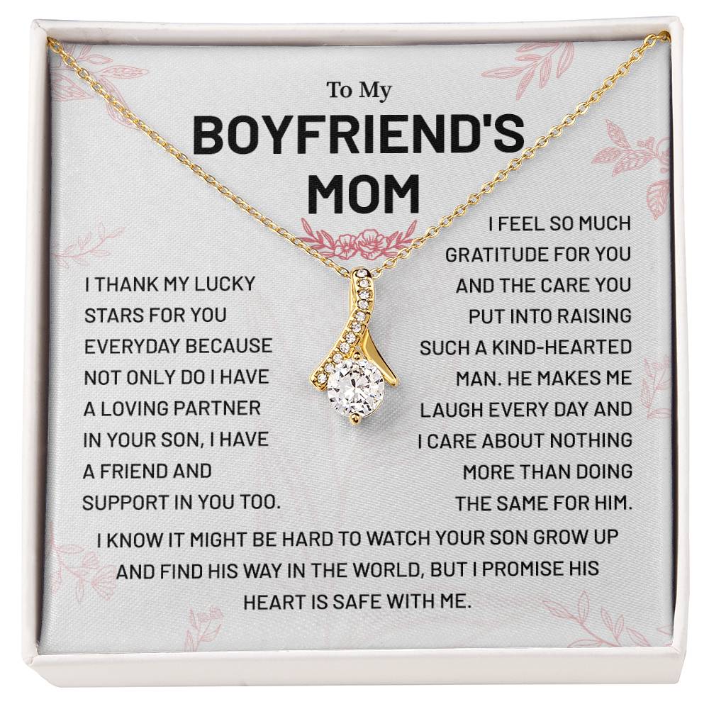 Boyfriend’s Mom Gift with Heartfelt Gratitude Message