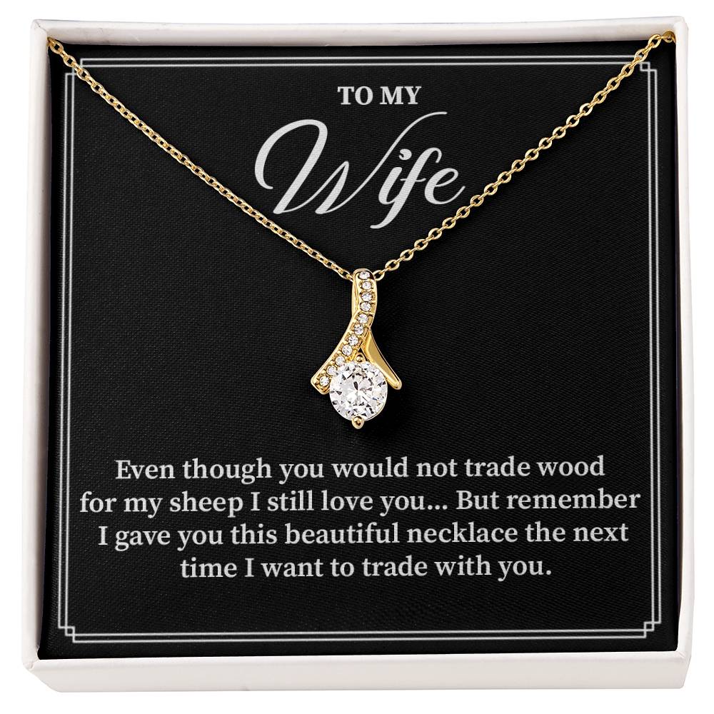 Funny Wife Gift from Gamer Husband – Message Card