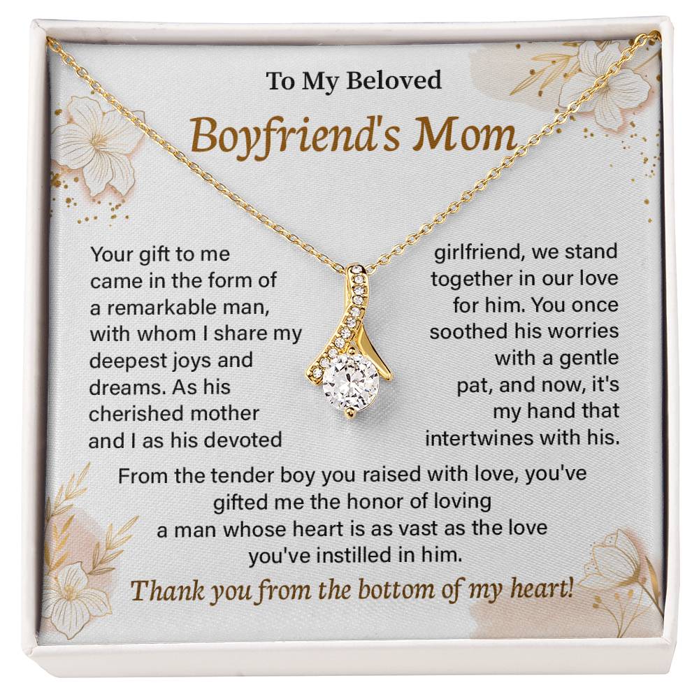 Boyfriend's Mom Necklace Gift from Girlfriend