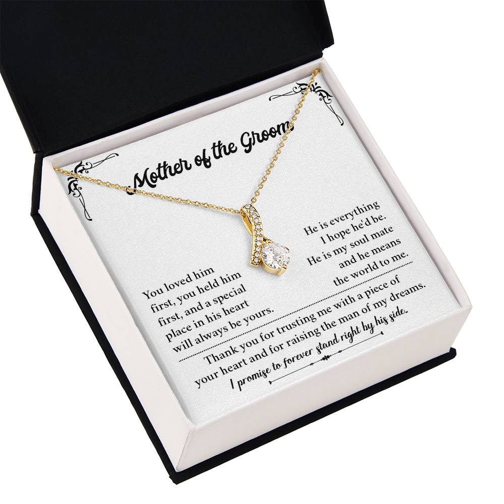 Wedding Gift for Mother of Groom with Message Card