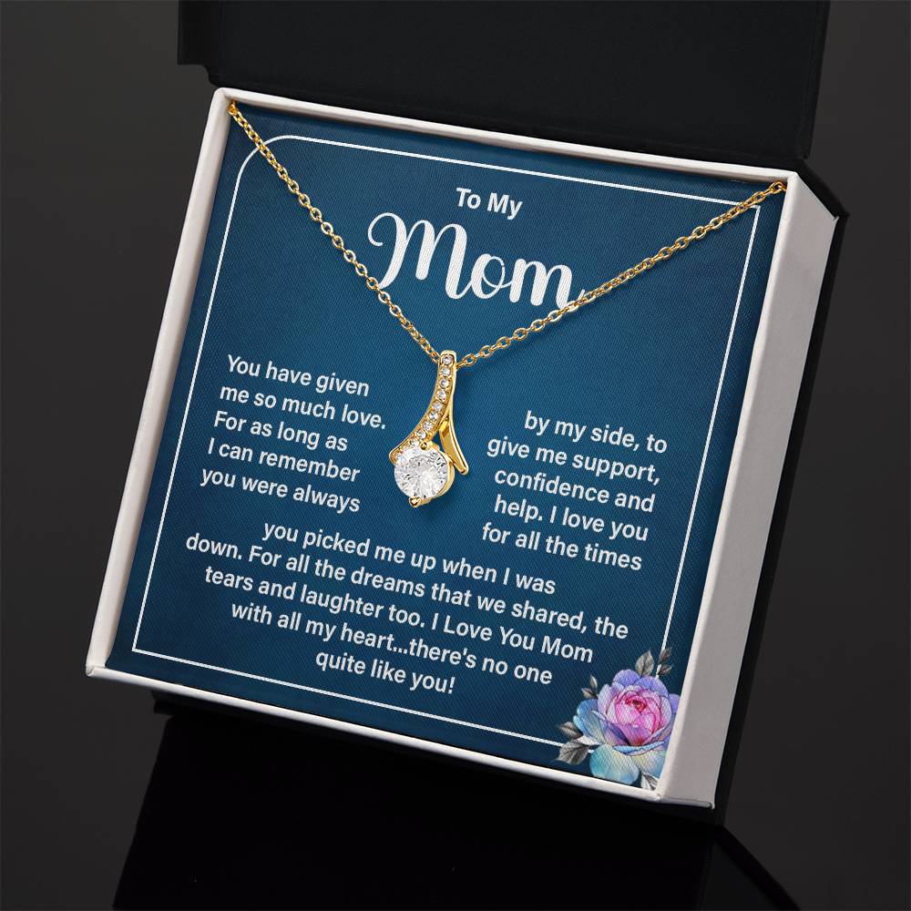 Mother Necklace Gift from Daughter with Gift Box