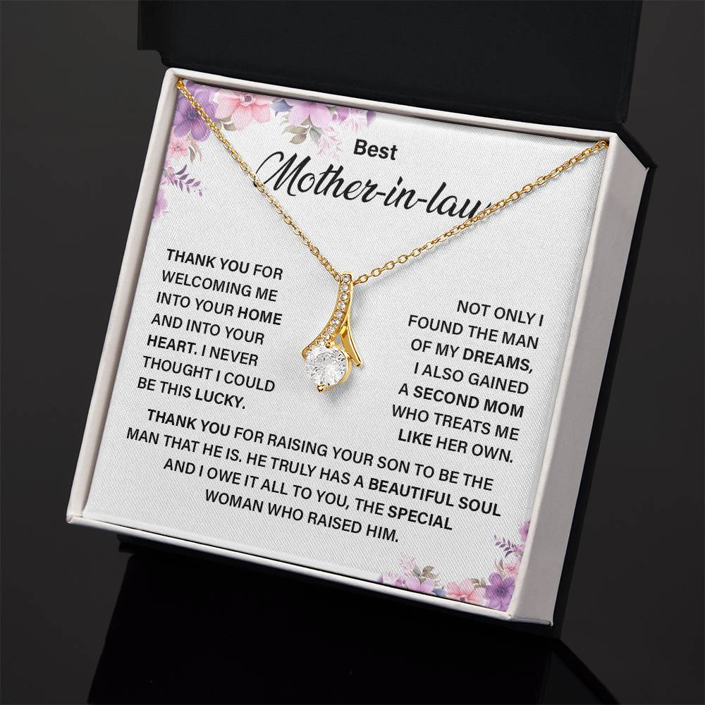 Mother-in-Law Necklace Gift from Daughter-in-Law
