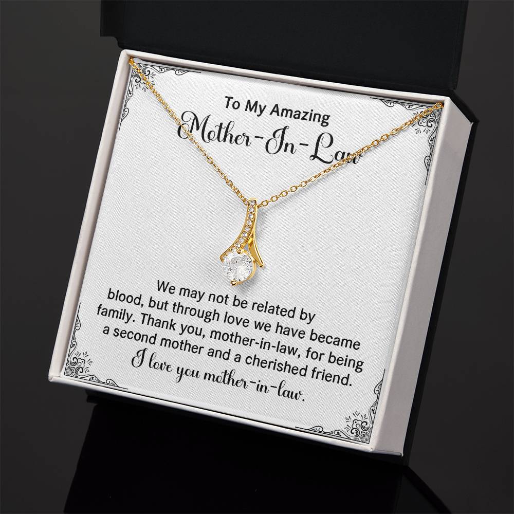 Mother-In-Law Necklace Gift from Daughter-in-Law