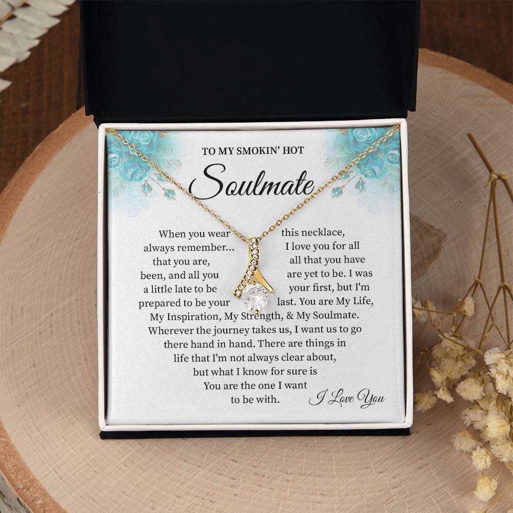 Soulmate Necklace Gift for Her – with Gift Box