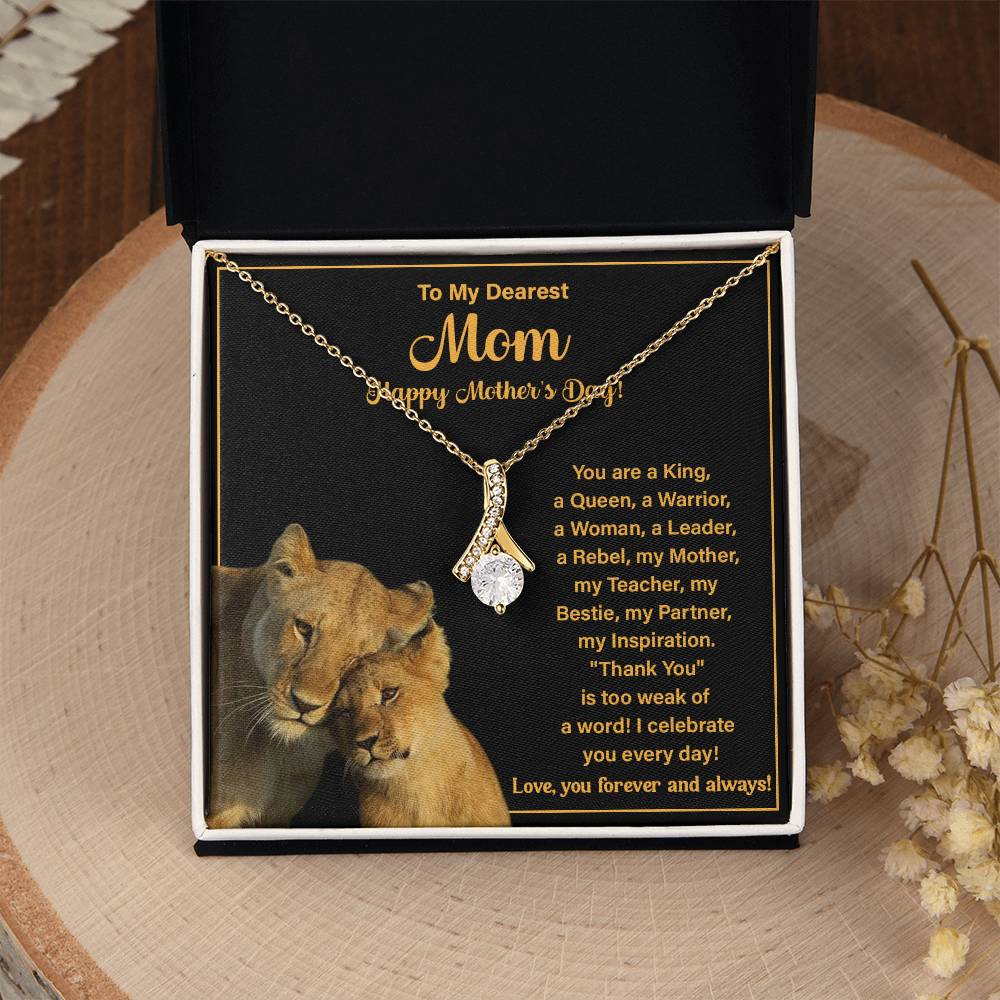 Mother’s Day Necklace Gift for Mom – Gift Box Included