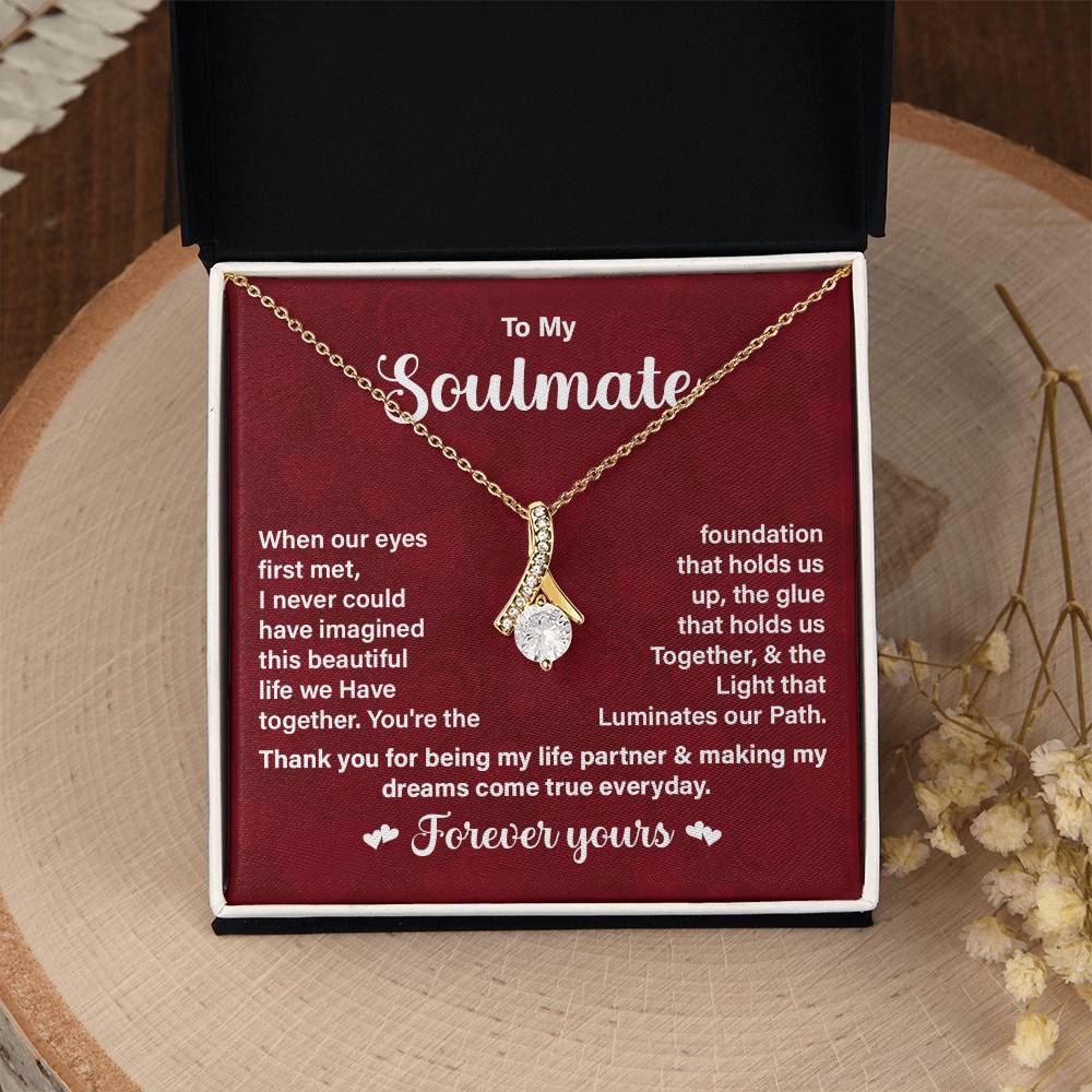 Soulmate Gift with Message Card for Life Partner