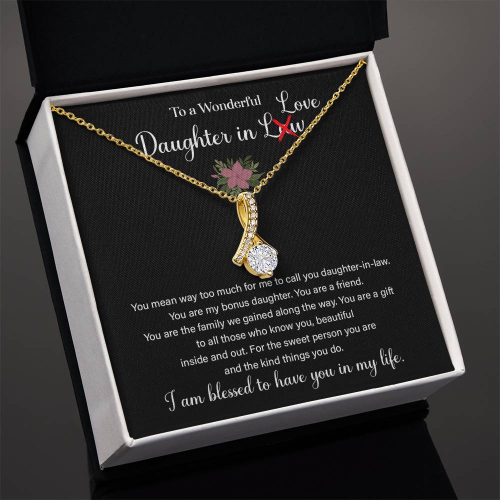 Bonus Daughter Gift from Mom – Loving Message Card