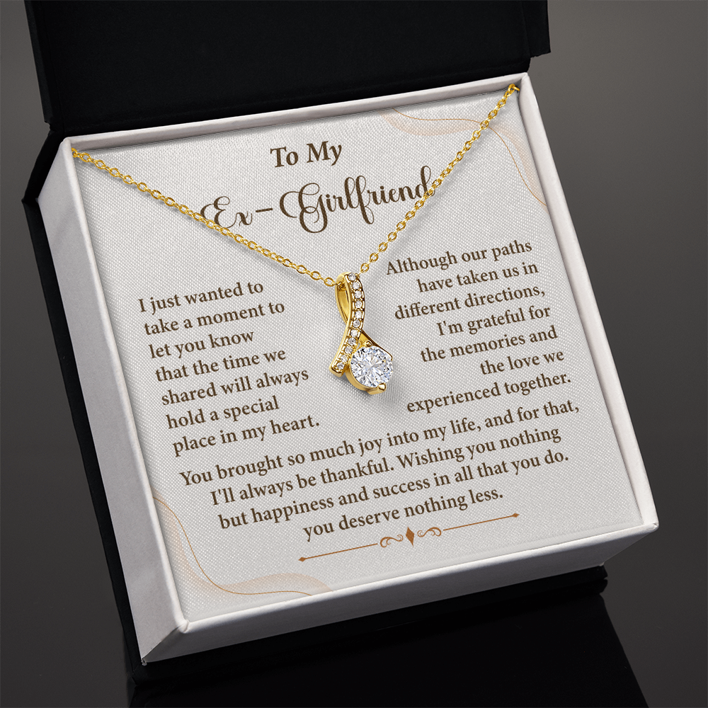 Memorable Gift for Ex-Girlfriend – Thank You with Heartfelt Note