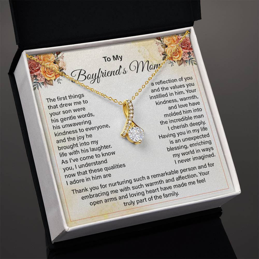 Boyfriend’s Mom Gift Necklace from Girlfriend