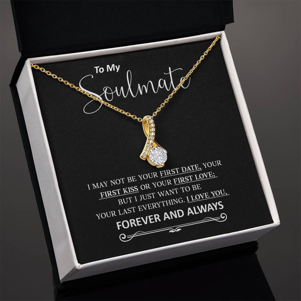 Soulmate Necklace Gift – Last Everything Message