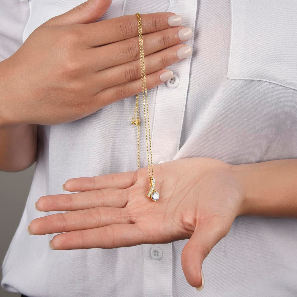 To My Girlfriend - Jewelry Gift with Message Card