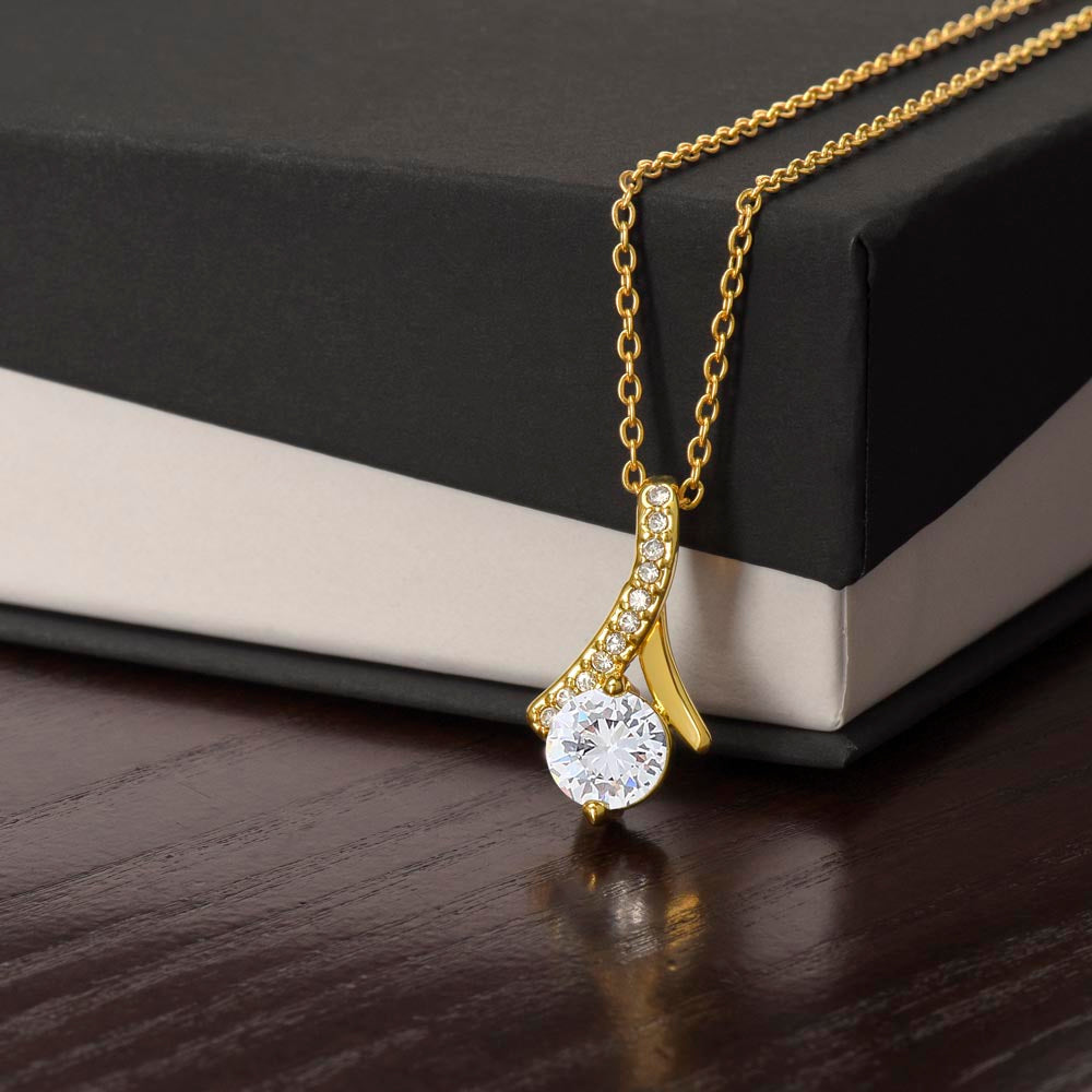 To My Girlfriend - Jewelry Gift with Message Card