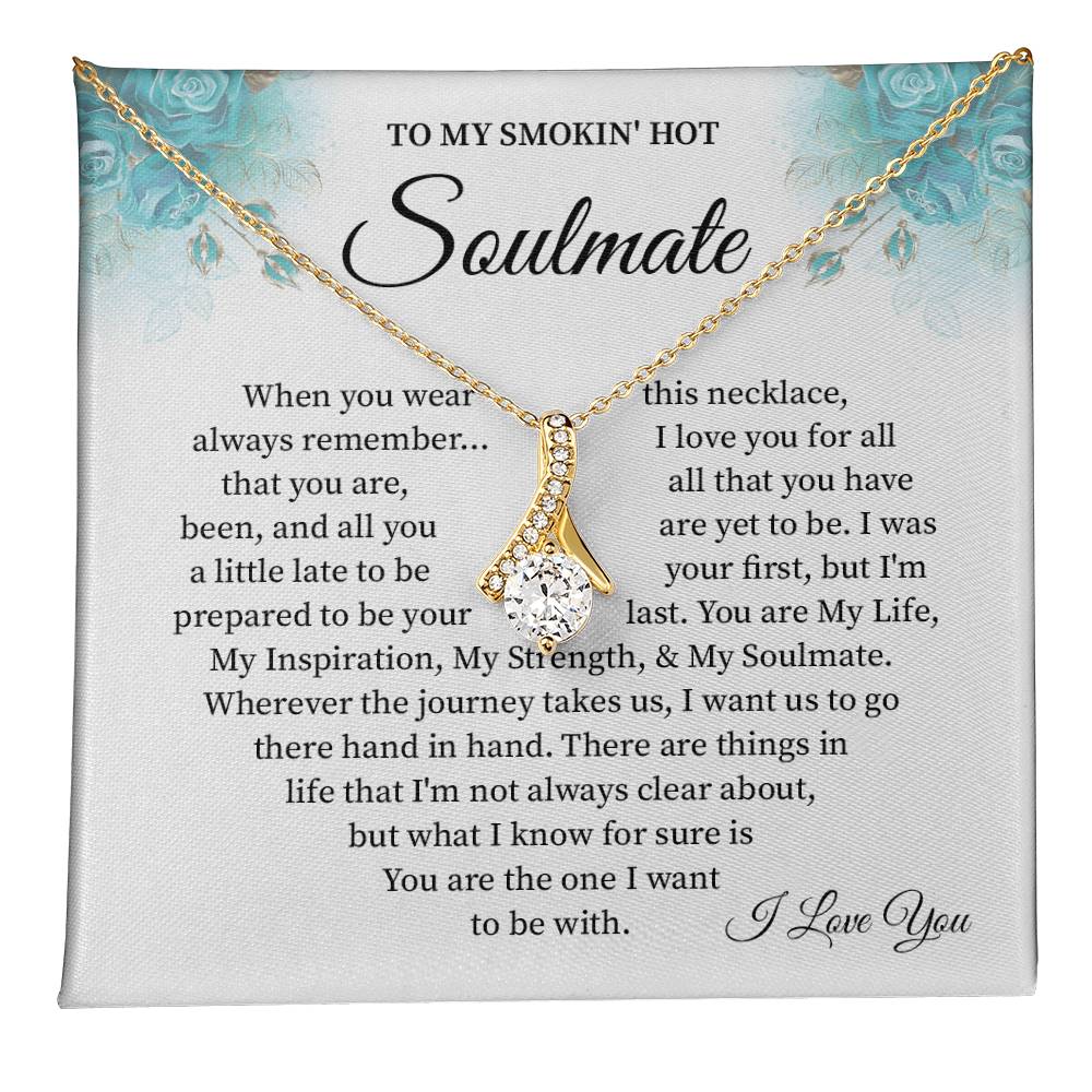 Soulmate Necklace Gift for Her – with Gift Box