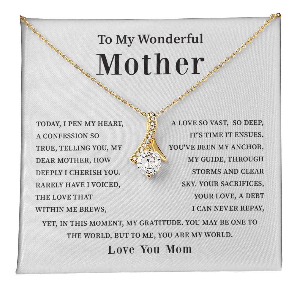 Mother's Day Necklace Gift With Love and Appreciation