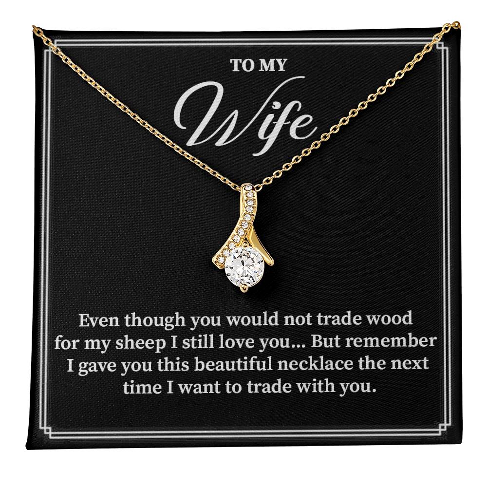 Funny Wife Gift from Gamer Husband – Message Card