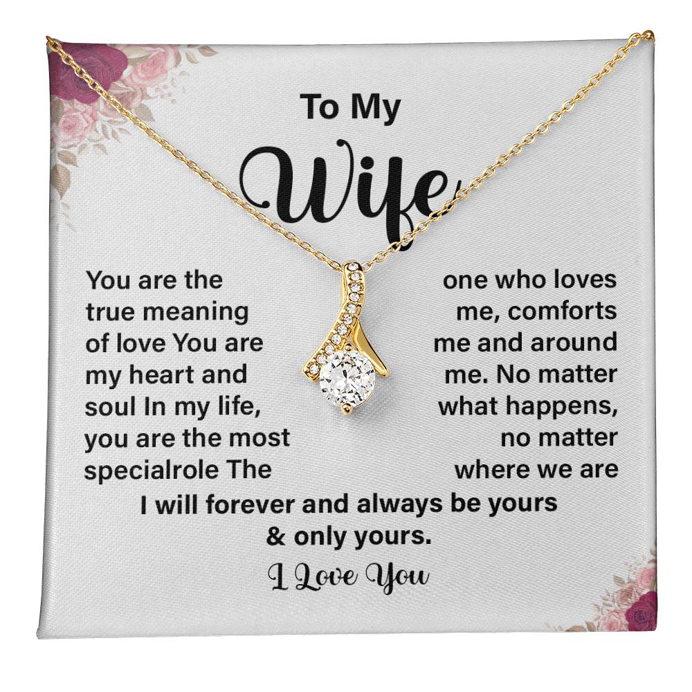Wife Gift from Husband – Romantic Message Card Box