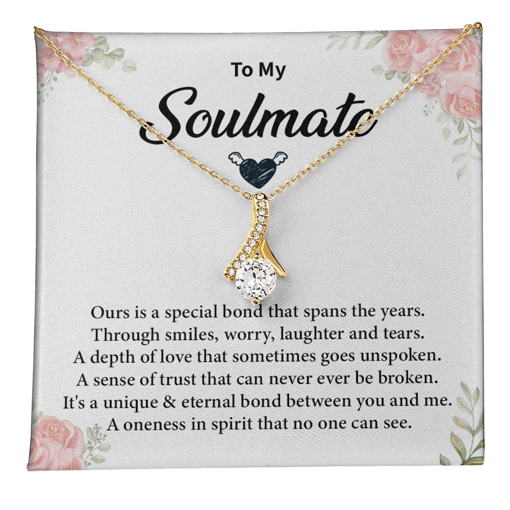 Elegant Soulmate Necklace Gift for Her – Gift Box