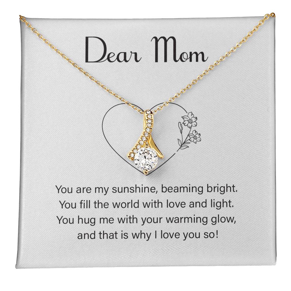 Meaningful Necklace For Mom With Message Card & Gift Box