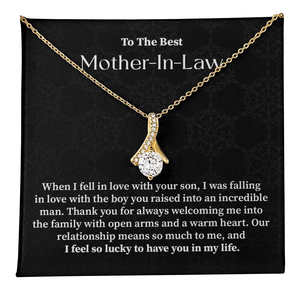 Mother-in-Law Necklace Gift from Daughter-in-Law