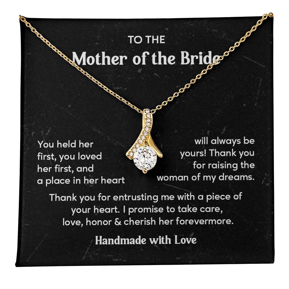 Mother of the Bride Gift from Groom with Card