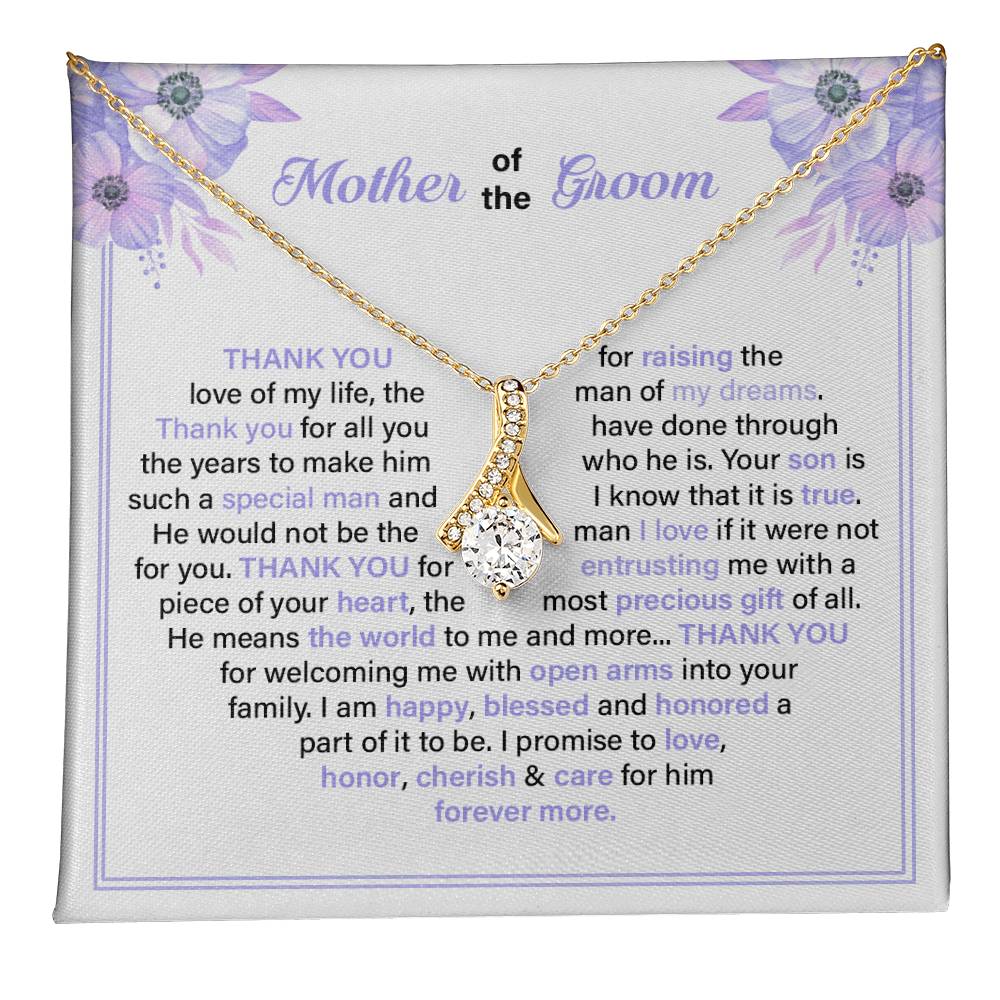 Gift for Mother of Groom from Bride – Message Card