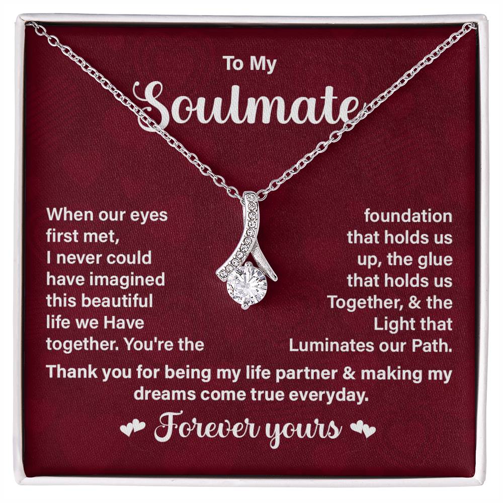 Soulmate Gift with Message Card for Life Partner