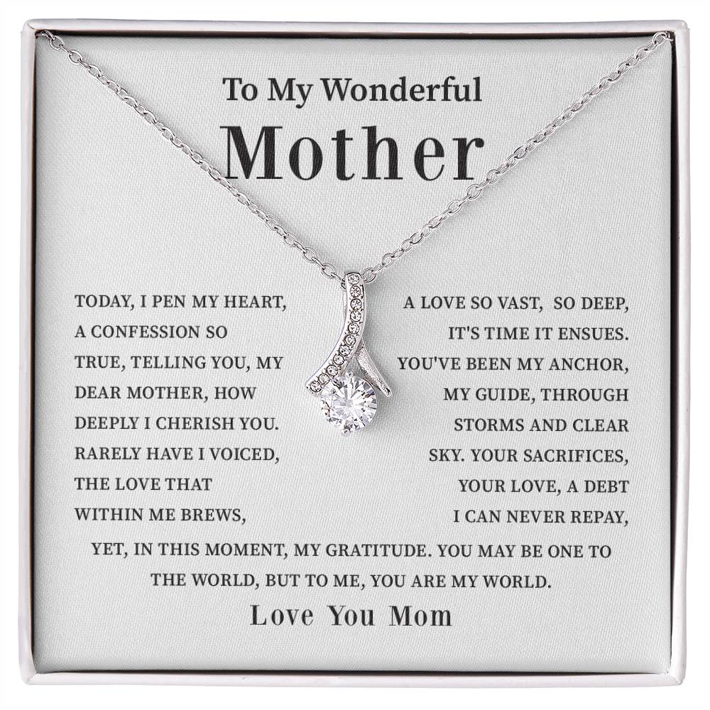 Mother's Day Necklace Gift With Love and Appreciation