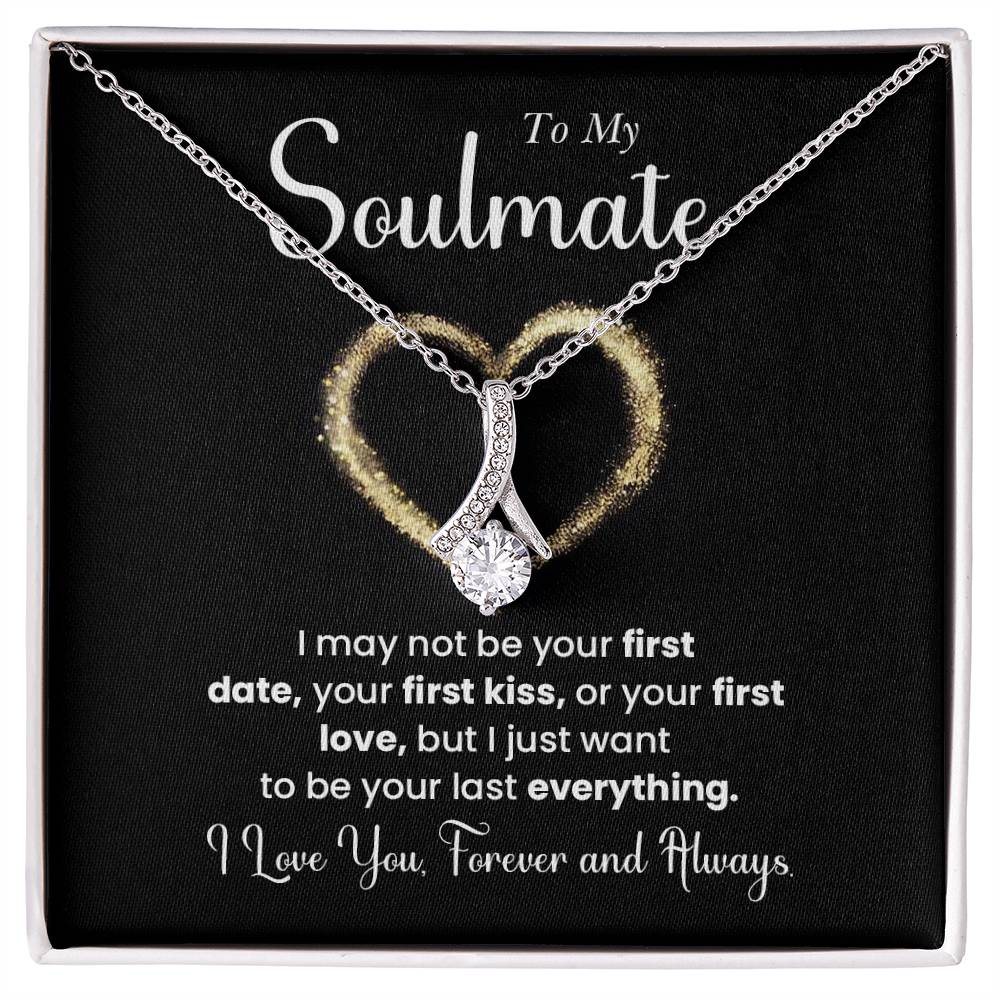 Soulmate Necklace Gift – Romantic Last Love Note
