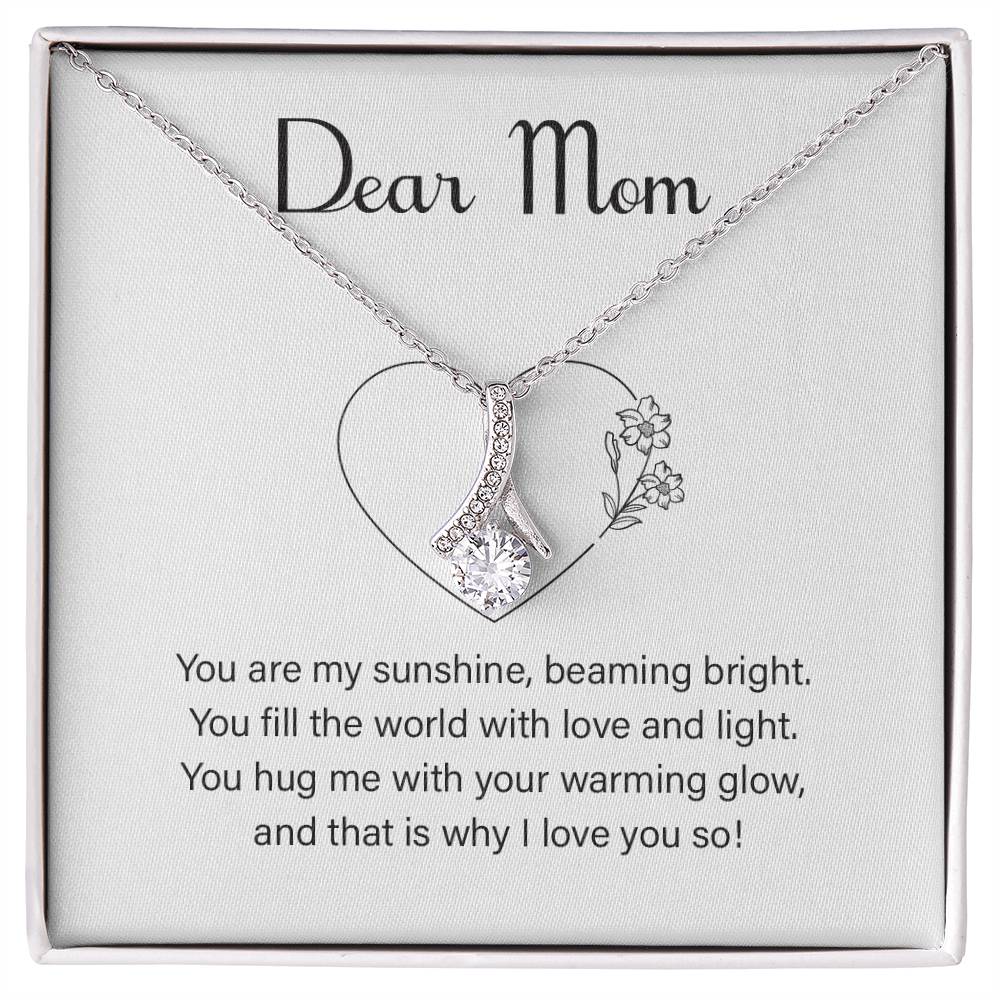 Meaningful Necklace For Mom With Message Card & Gift Box