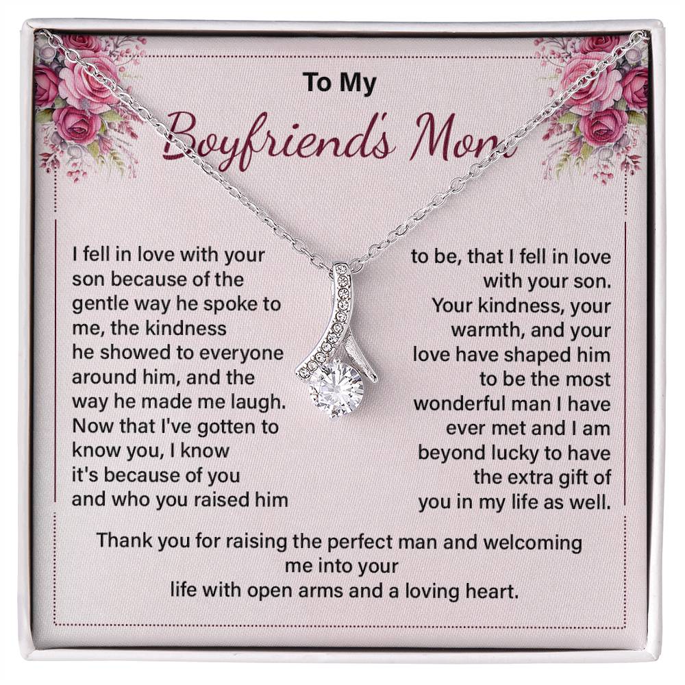 Boyfriend’s Mom Necklace Gift from Girlfriend