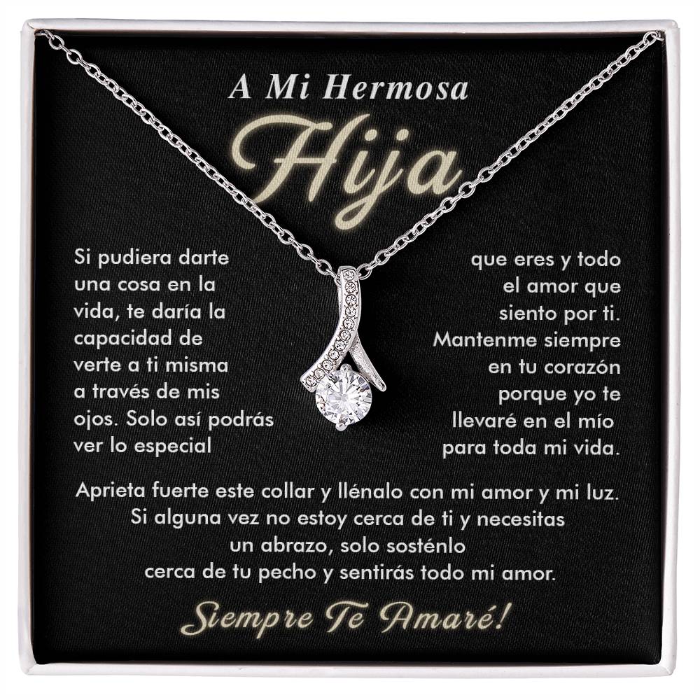 Collar Para Mi Hija – Mensaje de Amor y Valor desde Mamá