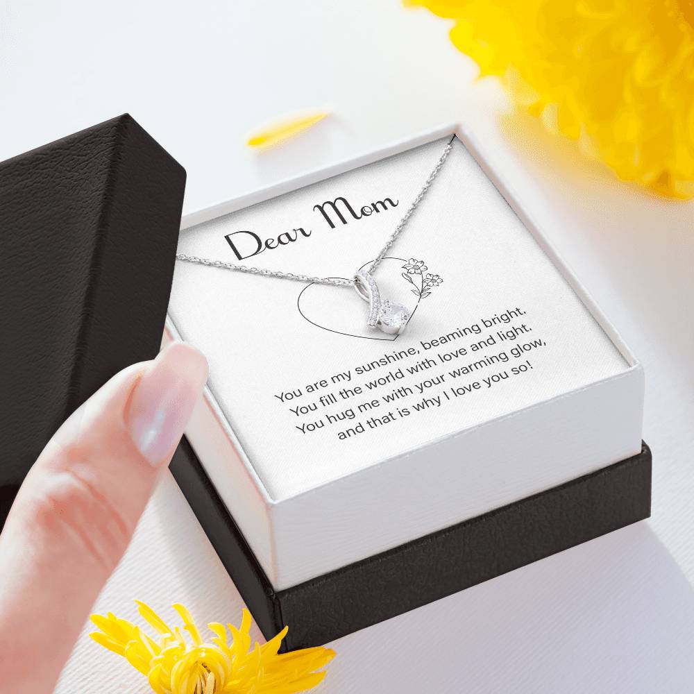 Meaningful Necklace For Mom With Message Card & Gift Box