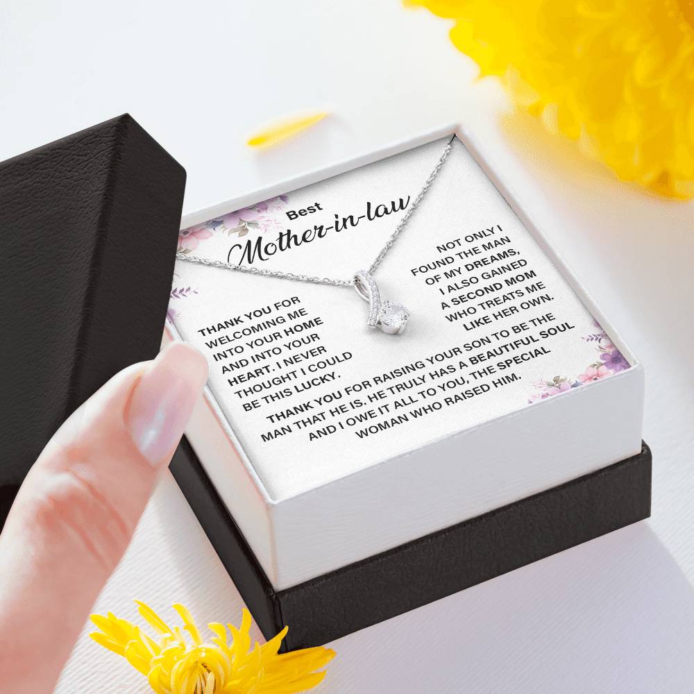 Mother-in-Law Necklace Gift from Daughter-in-Law