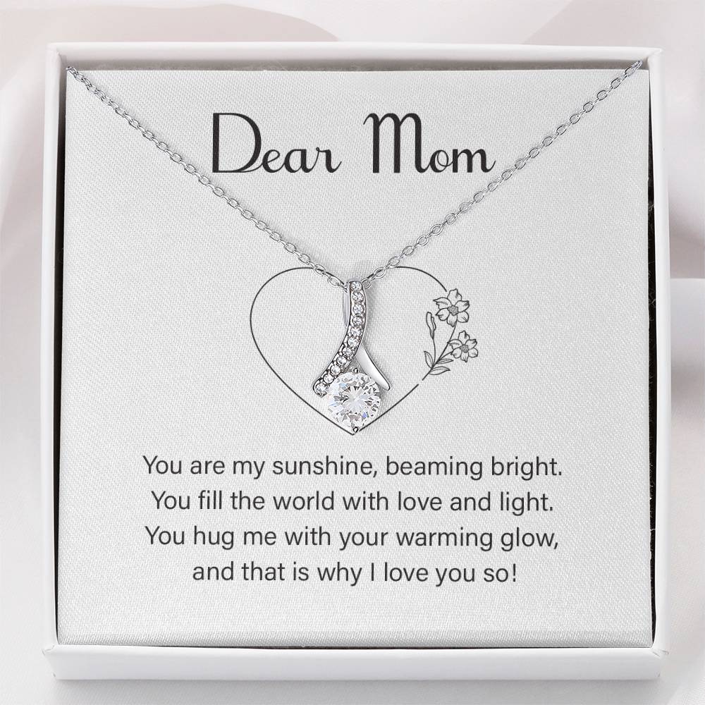Meaningful Necklace For Mom With Message Card & Gift Box
