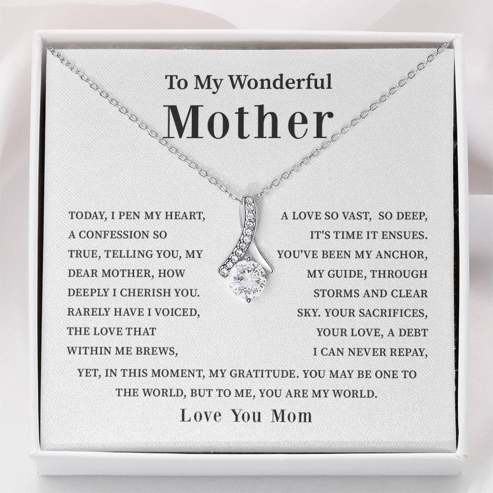 Mother's Day Necklace Gift With Love and Appreciation