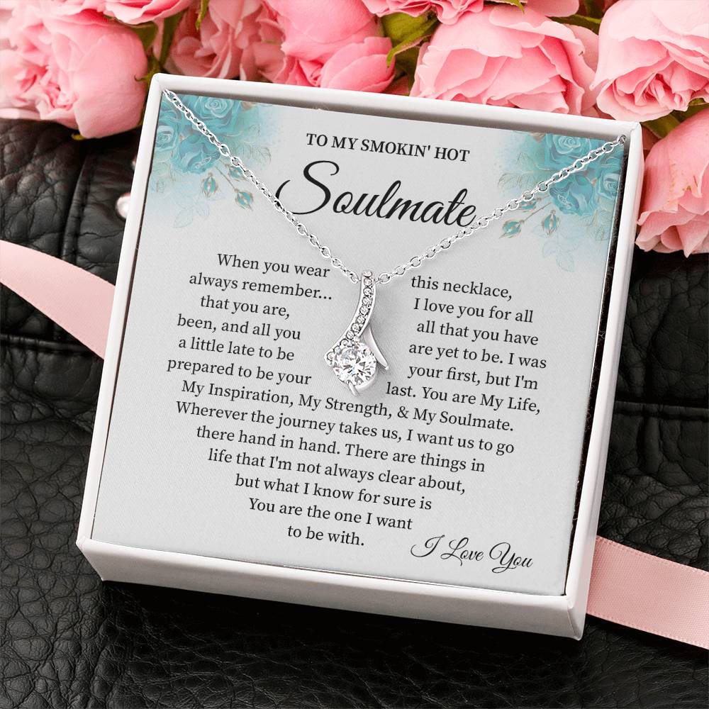 Soulmate Necklace Gift for Her – with Gift Box