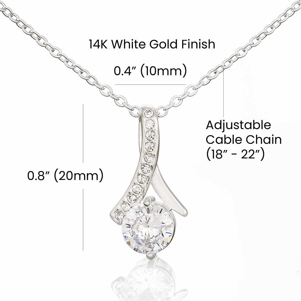 Graduation Necklace Gift For Girl With Encouragement Card
