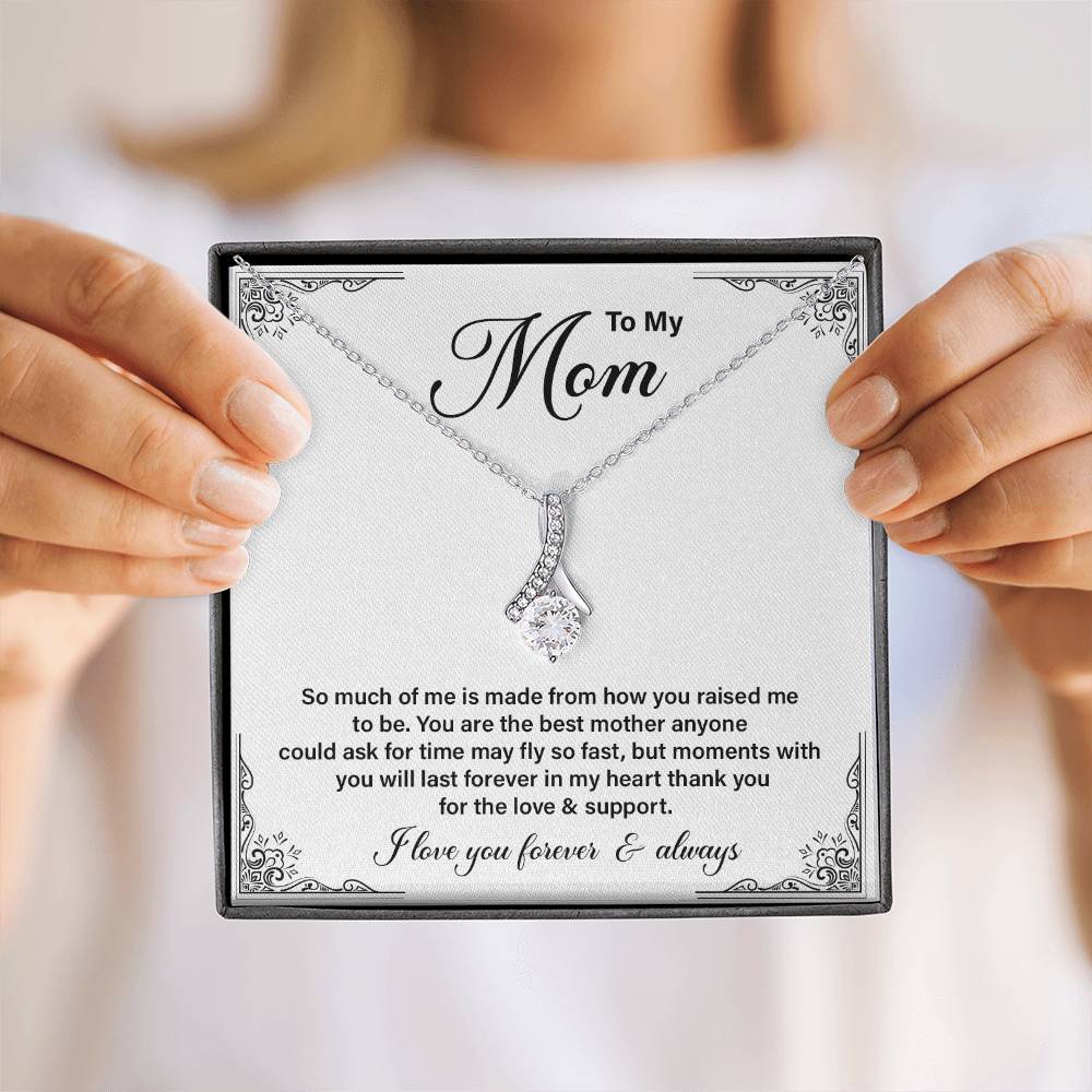 Elegant Mom Necklace Gift for Birthday or Mother's Day