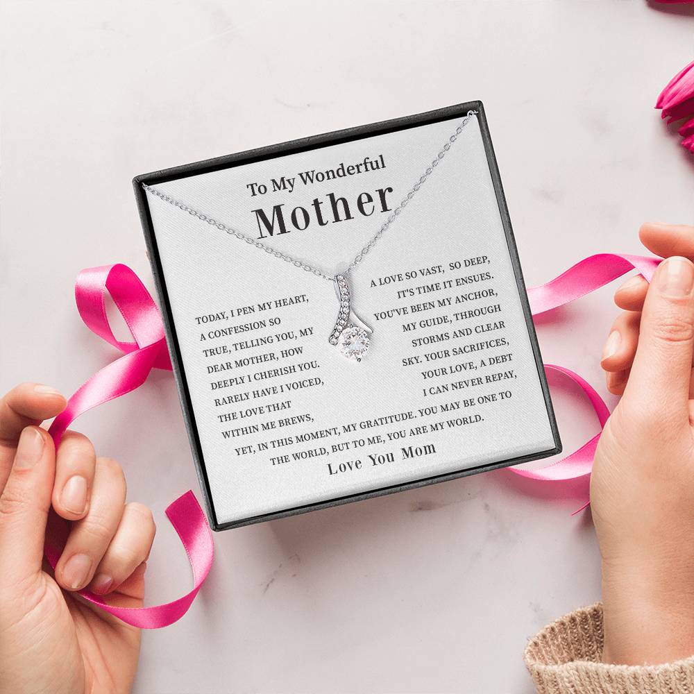 Mother's Day Necklace Gift With Love and Appreciation