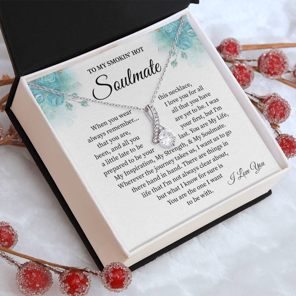 Soulmate Necklace Gift for Her – with Gift Box