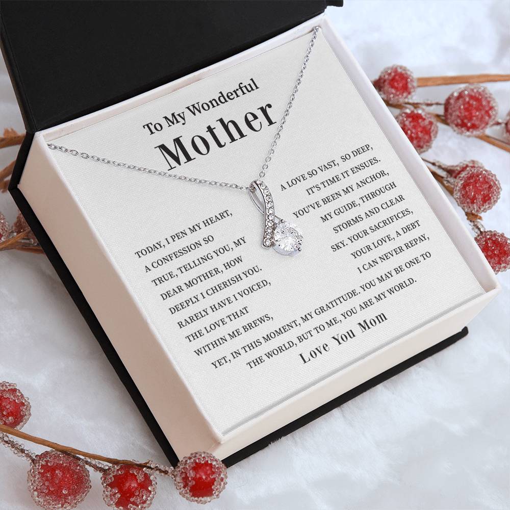 Mother's Day Necklace Gift With Love and Appreciation