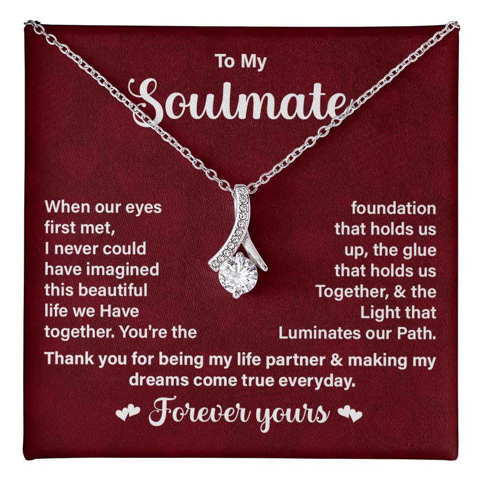 Soulmate Gift with Message Card for Life Partner