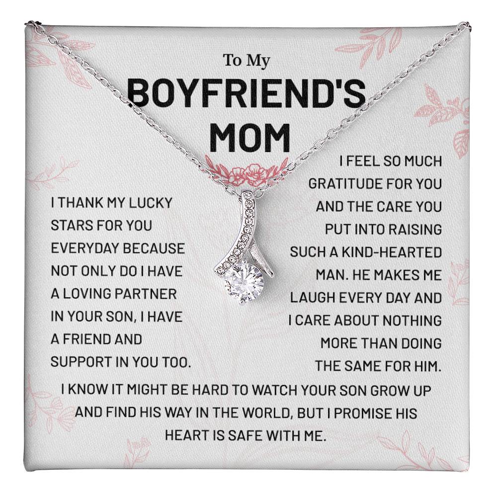 Boyfriend’s Mom Gift with Heartfelt Gratitude Message