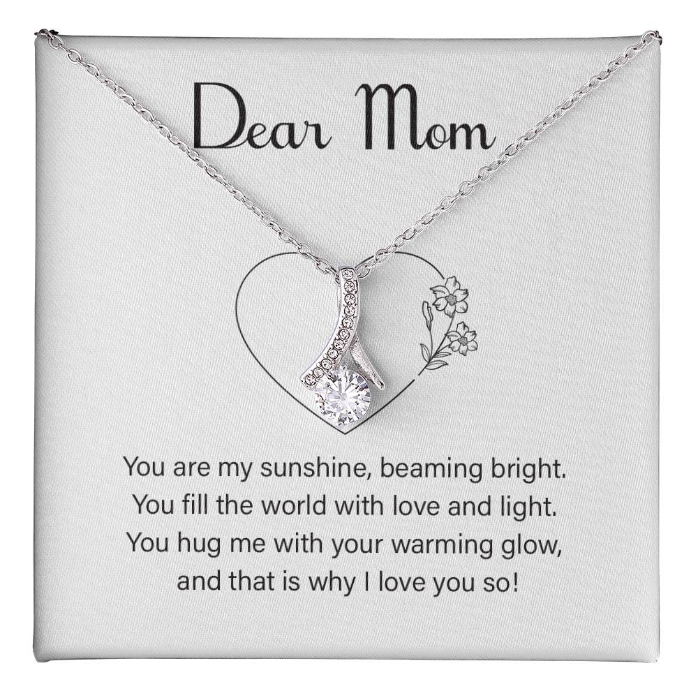 Meaningful Necklace For Mom With Message Card & Gift Box