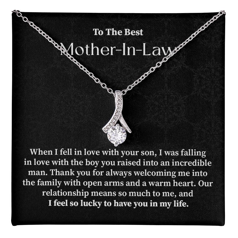 Mother-in-Law Necklace Gift from Daughter-in-Law