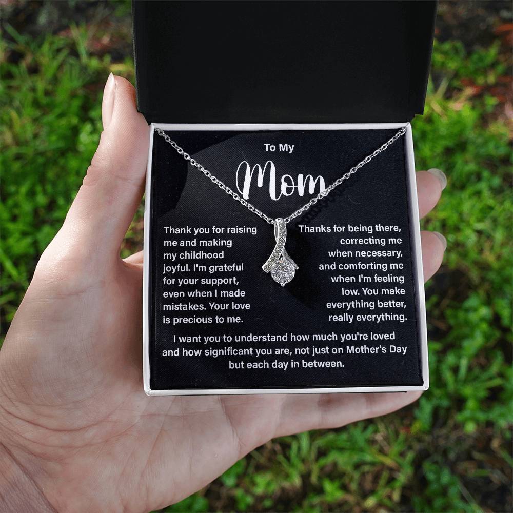 Mother Necklace Gift from Daughter or Son